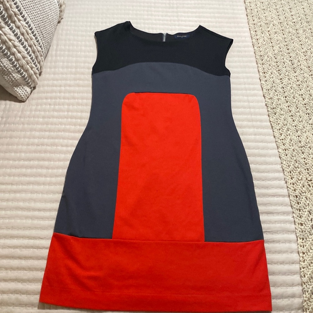 Banana Republic Sleeveless Colorblock Dress - size 6